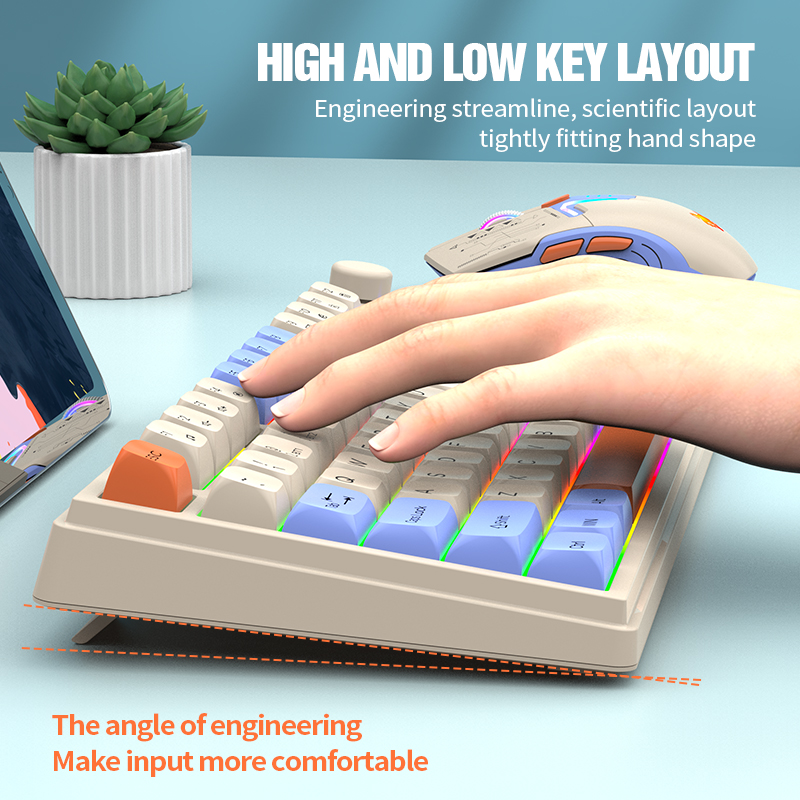 Dual-Mode 2.4G Bluetooth Wirel - Gaming Keyboard Bluetooth ulasan dan harga