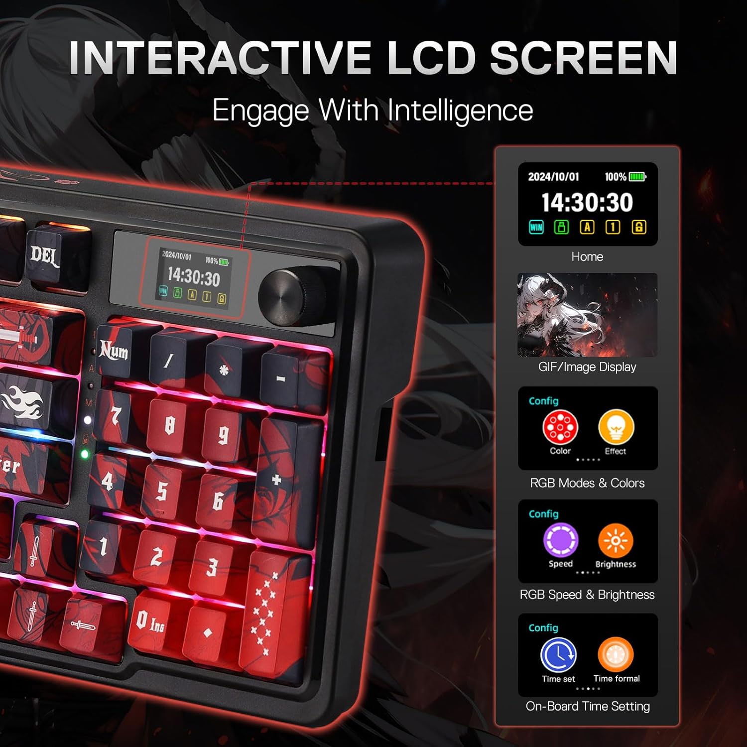Redragon K719 PRO Wireless Gas - Gaming Keyboard Thocky ulasan dan harga