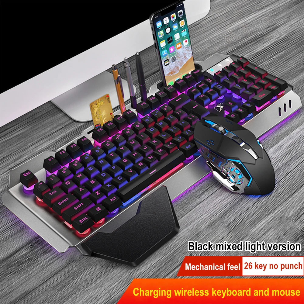 K680 Rechargeable 2.4G wireles - Gaming Keyboard Mechanical Wireless ulasan dan harga