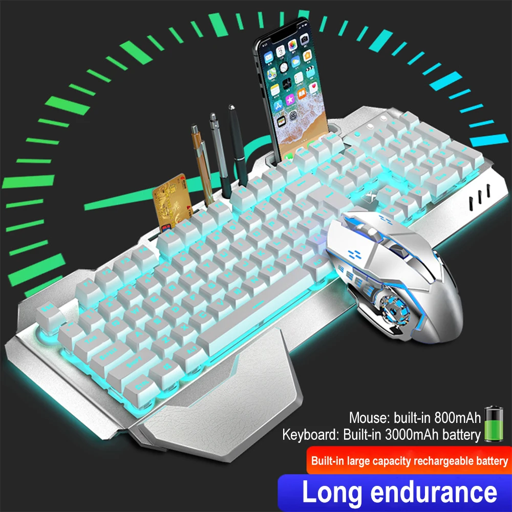 K680 Rechargeable 2.4G wireles - Gaming Keyboard Mechanical Wireless ulasan dan harga