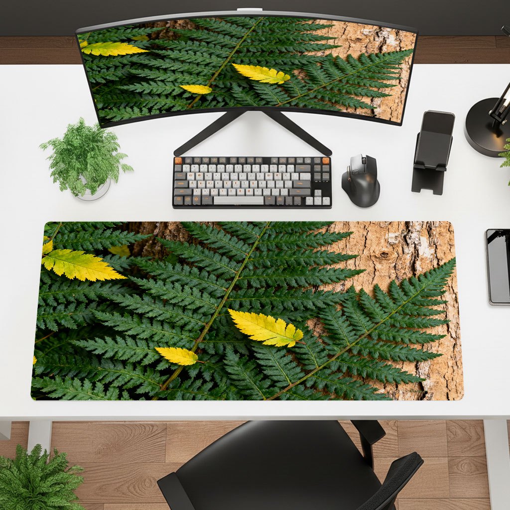 Brand Leaf Design Mouse Pad Ir - Gaming Keyboard Brand ulasan dan harga