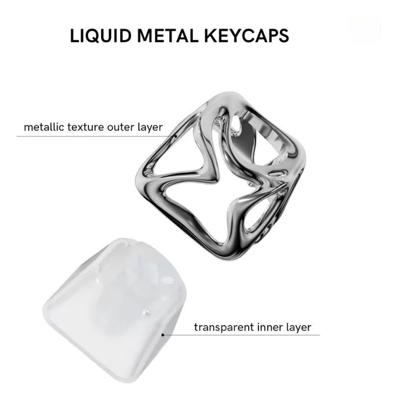 Metal Electroplating Transluce - Gaming Keyboard Brand ulasan dan harga