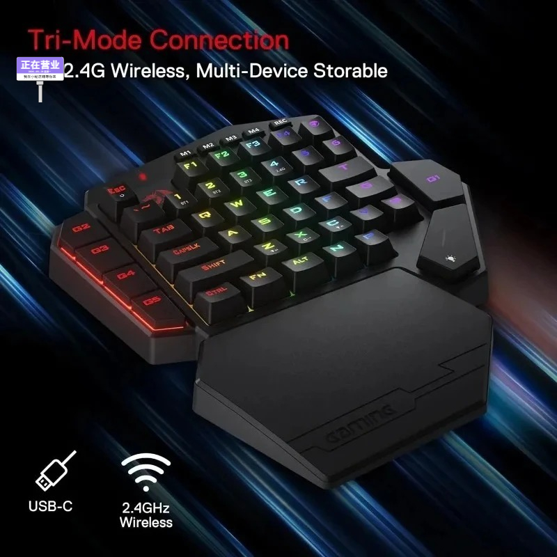 New Redragon K585 PRO Wireless - Gaming Keyboard Half ulasan dan harga