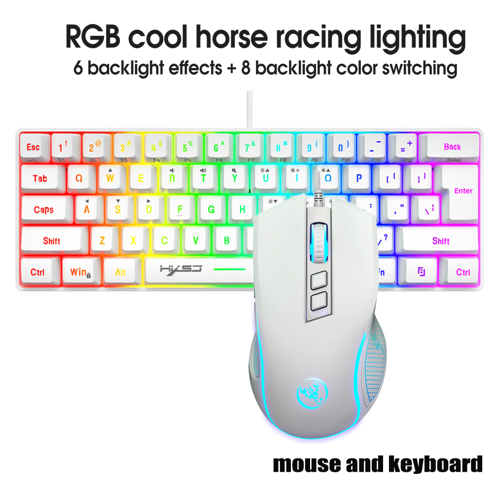 Keyboard and Mouse Teclados Ki - Gaming Keyboard Bundle ulasan dan harga