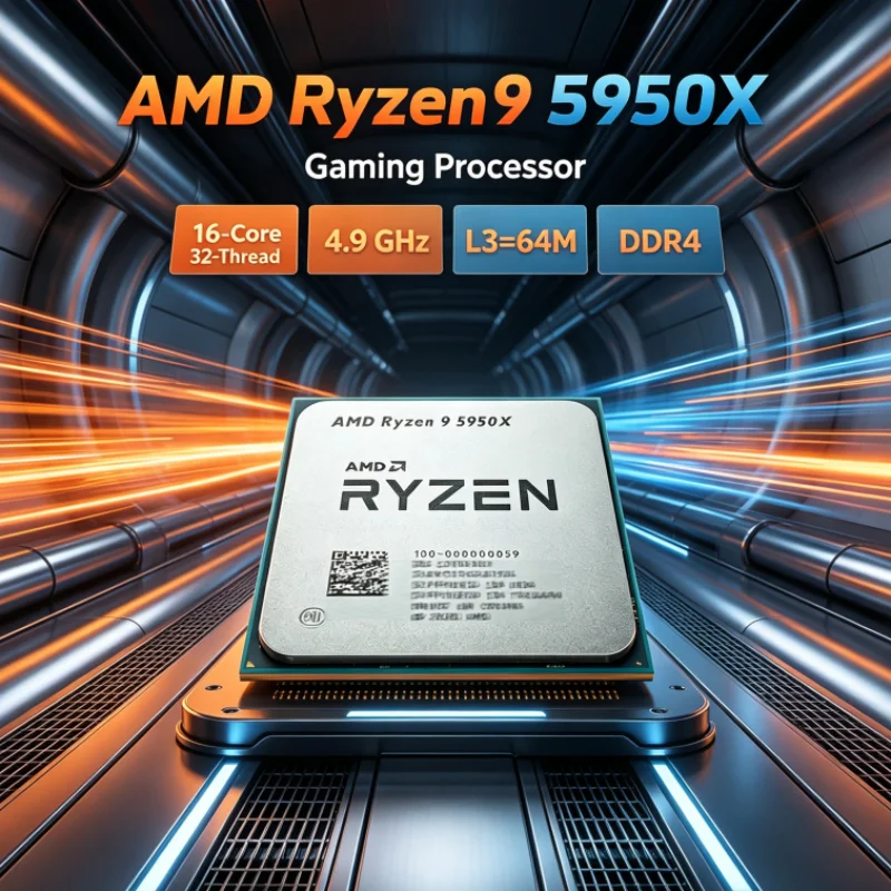 AMD Ryzen 9 5950X DDR4 Gaming  - Amd Cpu Ryzen 9 ulasan dan harga