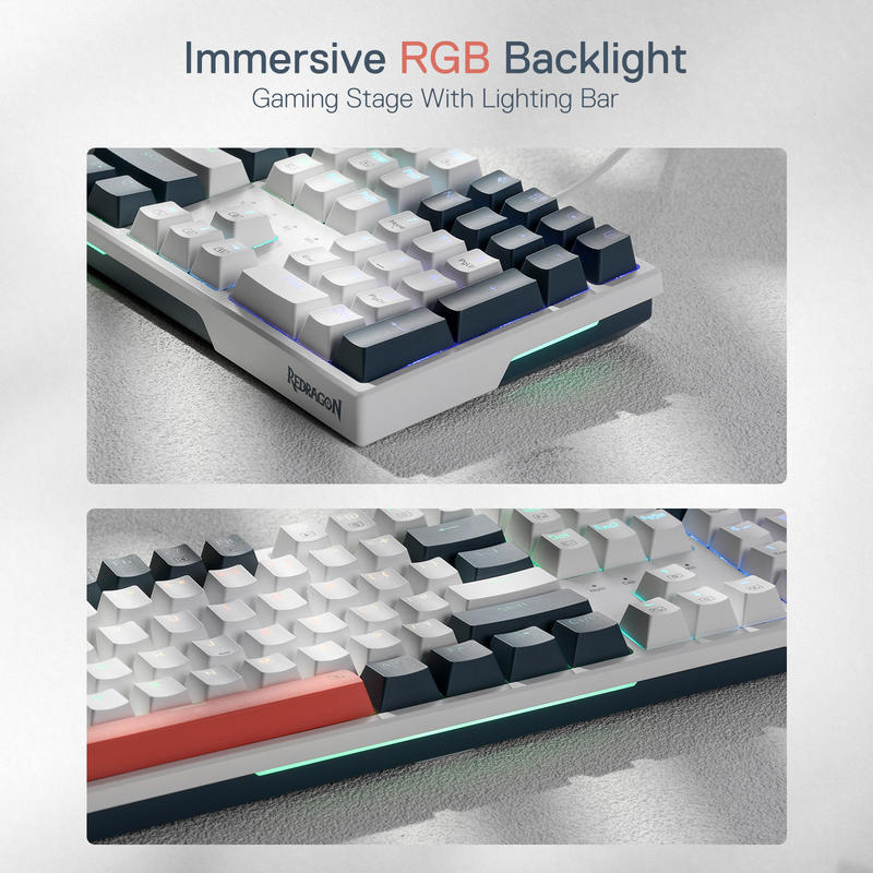 Redragon K668 RGB Gaming Keybo - Gaming Keyboard Thocky ulasan dan harga
