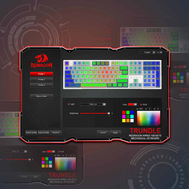 Redragon K668 RGB Gaming Keybo - Gaming Keyboard Thocky ulasan dan harga