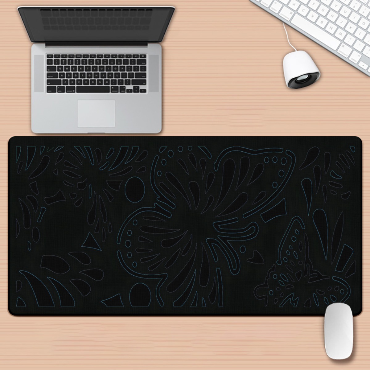 Brand Floral Black Iron Art De - Gaming Keyboard Brand ulasan dan harga