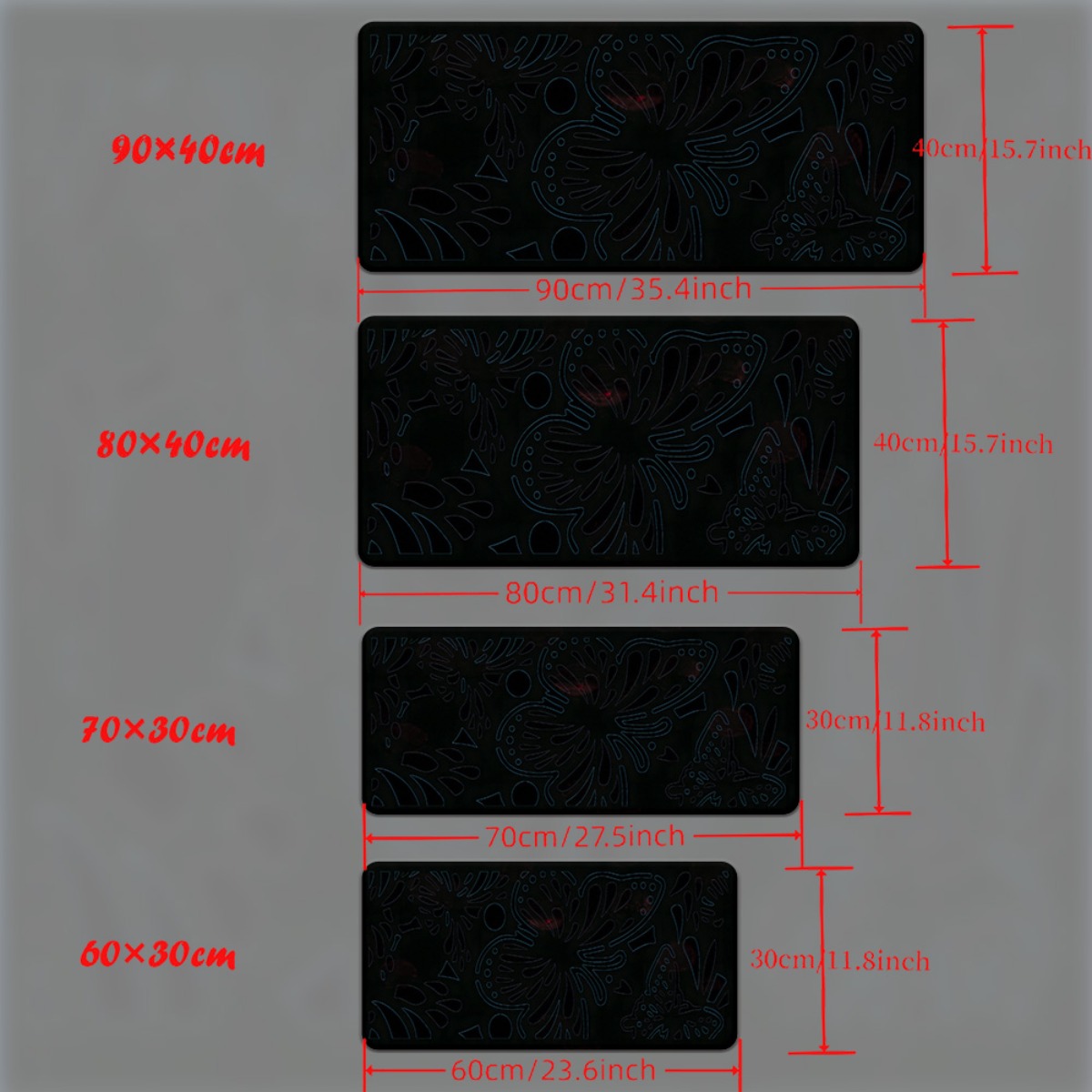 Brand Floral Black Iron Art De - Gaming Keyboard Brand ulasan dan harga