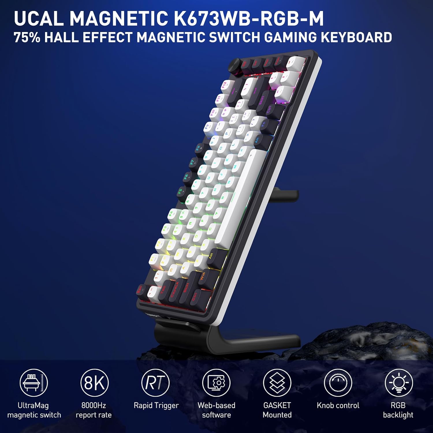 Redragon K673 HE Rapid Trigger - Gaming Keyboard Thocky ulasan dan harga
