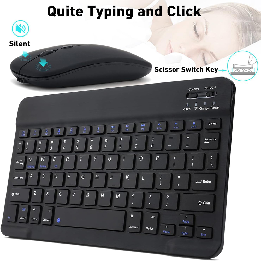 10 lnch Wireless  Bluetooth Mi - Gaming Keyboard Mechanical Wireless ulasan dan harga