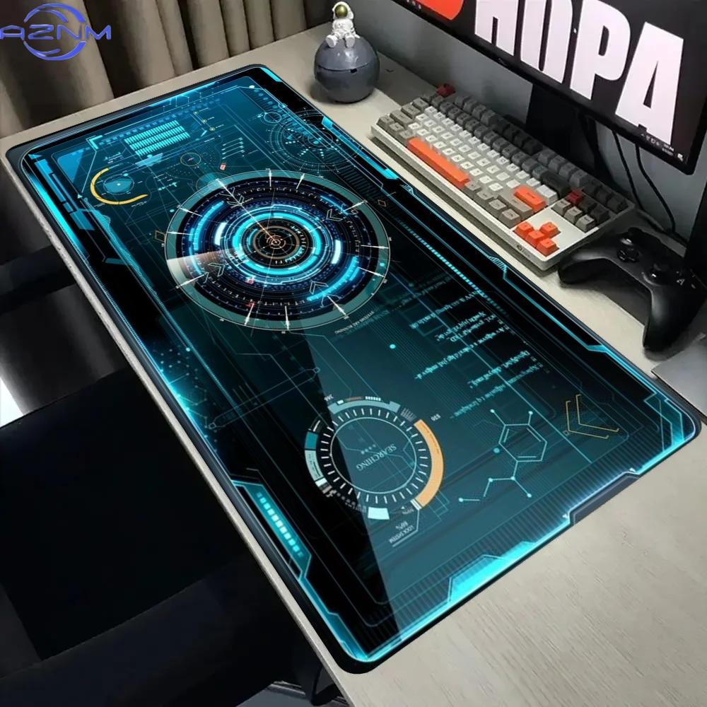 Sci-Fi Tech Dashboard Gaming M - Gaming Keyboard Typewriter ulasan dan harga