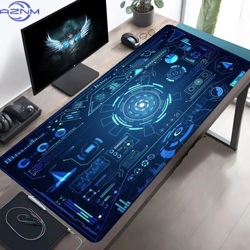 Sci-Fi Tech Dashboard Gaming M - Gaming Keyboard Typewriter ulasan dan harga