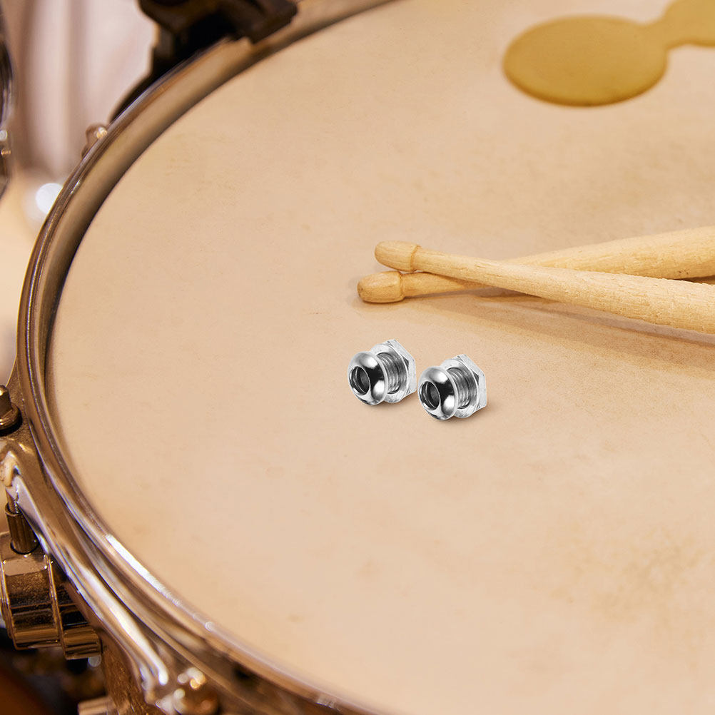 8Pcs Snare Drum Vent Screws Po - Stabilizer Screw In ulasan dan harga