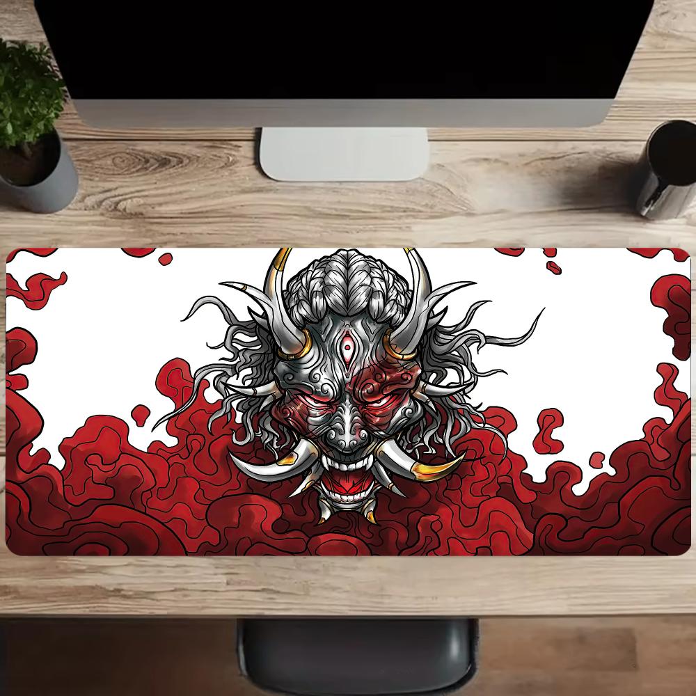 Oni Hannya Mouse Pad Large Set - Gaming Keyboard And Mouse Set ulasan dan harga