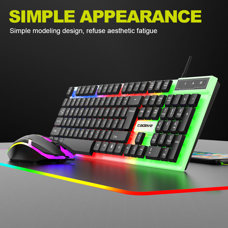 APAYADO LDK9122 Wired Gaming K - Gaming Keyboard And Mouse Set ulasan dan harga